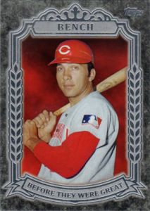 2014 Topps Before They Were Great #BG-1 Johnny Bench 