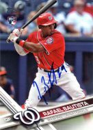 2017 Topps Update #US16 Rafael Bautista Autographed