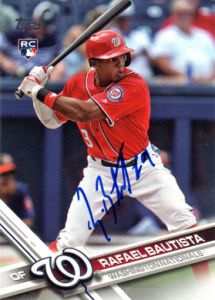 2017 Topps Update #US16 Rafael Bautista Autographed