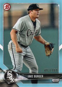 2018 Bowman Prospects Blue #BP37 Jake Burger