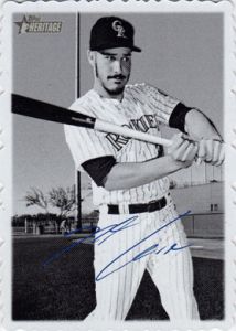2018 Topps Heritage 69 Deckle Edge #27 Nolan Arenado