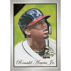 2019 Topps Gallery National Baseball Card Day #GP-RA Ronald Acuna Jr.