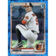 2020 Bowman Chrome Draft Sapphire #BD-117 Carter Baumler