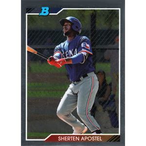 2020 Bowman Heritage Chrome Prospects #92CP-SA Sherten Apostel