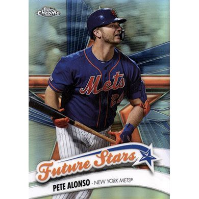 2020 Topps Chrome Future Stars #FS-1 Pete Alonso