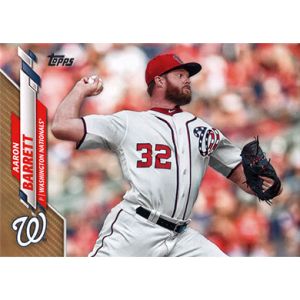 2020 Topps Gold #670 Aaron Barrett