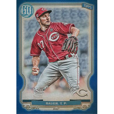 2020 Topps Gypsy Queen Blue #264 Trevor Bauer
