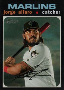2020 Topps Heritage #402 Jorge Alfaro SP