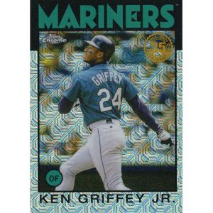 2021 Topps 86 Silver Pack Chrome #86BC-60 Ken Griffey Jr.