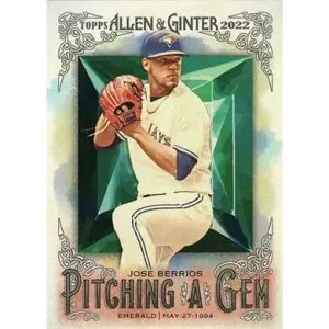 2022 Topps Allen & Ginter Pitching a Gem #PAG-16 Jose Berrios