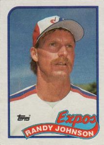 1989 Topps #647 Randy Johnson 