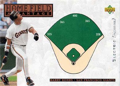 1994 Upper Deck Electric Diamond #280 Barry Bonds Home Field Advantage 