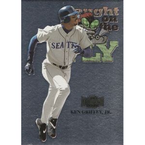 1999 Metal Universe #233 Ken Griffey Jr. Caught on the Fly 