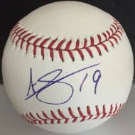 Andrelton Simmons Autographed Manfred ROMLB Baseball