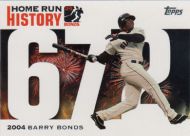 2006 Topps Barry Bonds Home Run History #672 