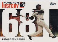 2006 Topps Barry Bonds Home Run History #681 