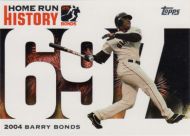 2006 Topps Barry Bonds Home Run History #697 