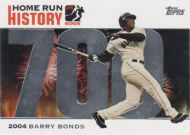 2006 Topps Barry Bonds Home Run History #700 Silver