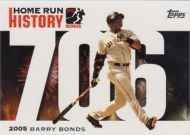 2006 Topps Barry Bonds Home Run History #706 