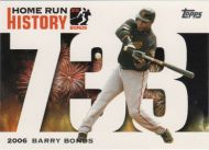 2006 Topps Barry Bonds Home Run History #733 