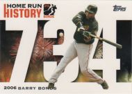 2006 Topps Barry Bonds Home Run History #734 