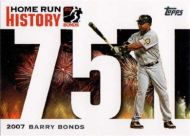 2007 Topps Barry Bonds Home Run History #751 