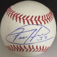 Felix Hernandez Autographed Manfred ROMLB Baseball