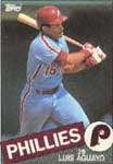 Luis Aguayo Baseball Cards