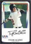 Tyler Alamo Baseball Cards