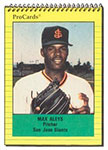 Max Aleys Baseball Cards