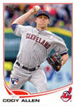 Cody Allen Baseball Cards