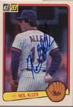 Neil Allen Baseball Cards