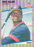 Rod Allen Baseball Cards