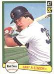 Gary Allenson Baseball Cards