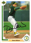 Dana Allison Baseball Cards