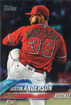 Justin Anderson Baseball Cards
