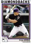 Craig Ansman Baseball Cards