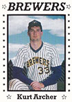 Kurt Archer Baseball Cards