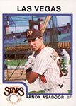 Randy Asadoor Baseball Cards