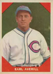 Earl Averill Baseball Cards