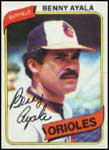 Benny Ayala Baseball Cards