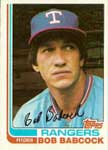 Bob Babcock Baseball Cards