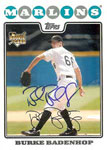 Burke Badenhop Baseball Cards