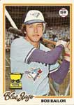 Bob Bailor Baseball Cards
