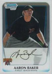 Aaron Baker Baseball Cards