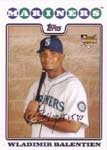 Wladimir Balentien Baseball Cards
