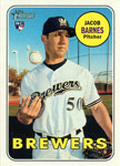 Jacob Barnes Baseball Cards