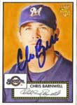 Chris Barnwell Baseball Cards
