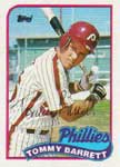 Tom Barrett Baseball Cards