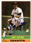 Jim Barr Baseball Cards